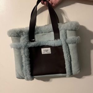 Blue Suede Ugg Purse